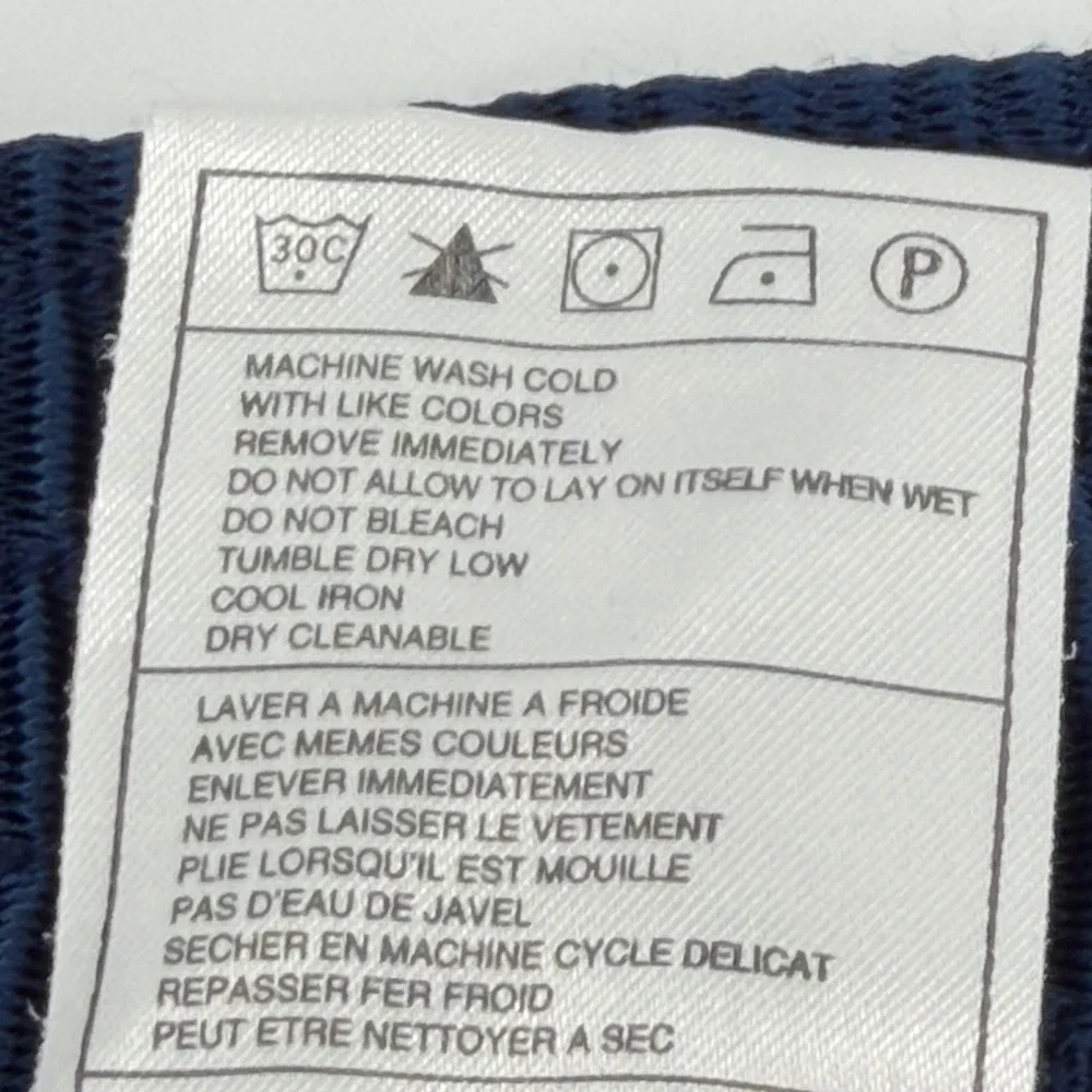 Vintage Nike Track Pants Mens XL Navy Blue Tearaway Snap Button Basketball Satin